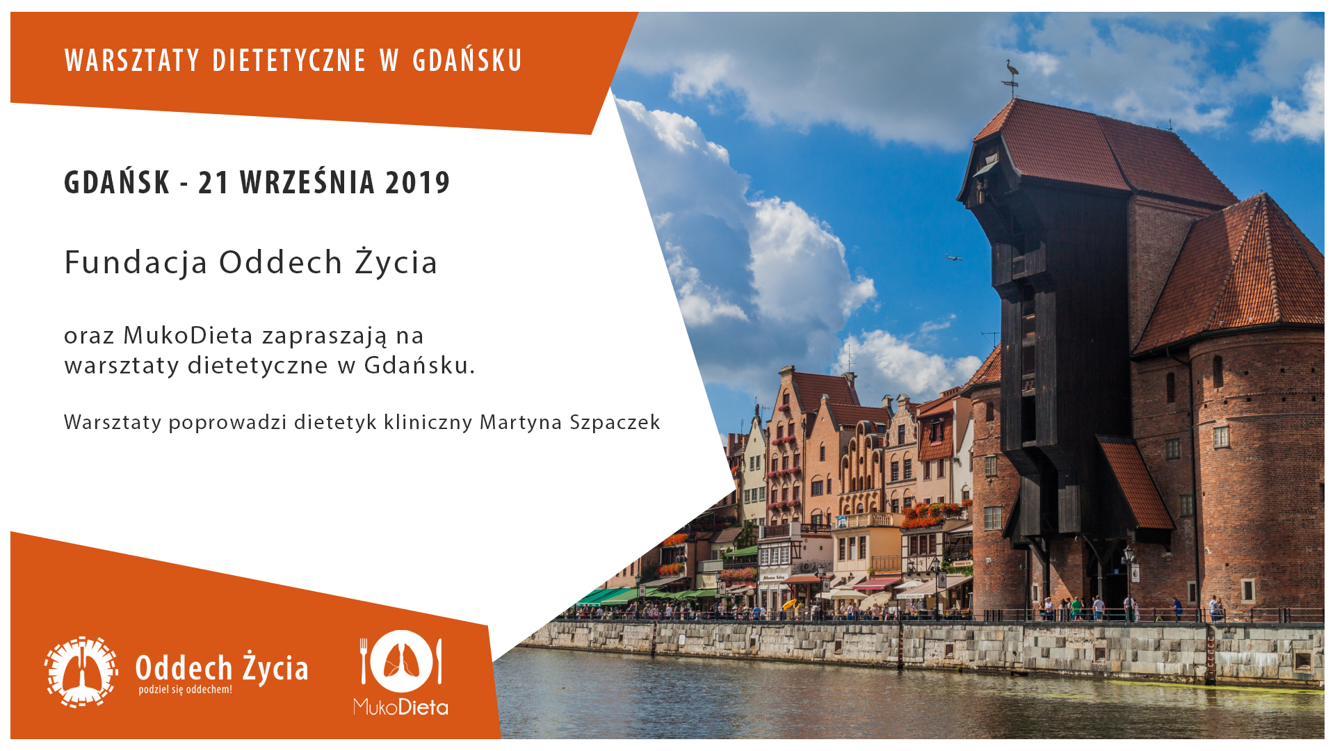 Warsztaty dietetyczne dla rodziców i opiekunów osób chorych na mukowiscydozę – Gdańsk 2019